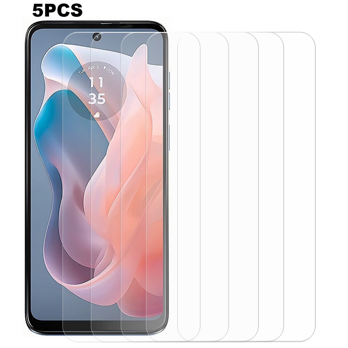 5PCS For Motorola Moto G Play (2024) 4G Tempered Glass Screen Protector 0.3mm 2.5D Film 5PCS For Motorola Moto G Play (2024) 4G Tempered Glass Screen Protector 0.3mm 2.5D Film